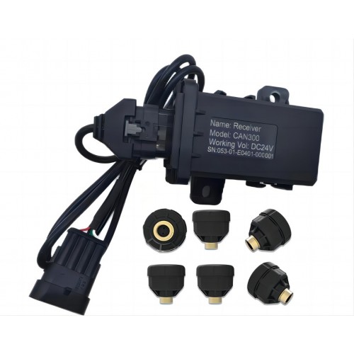 CANbus Platform Receiver Bus Truck TPMS Tire Pressure Monitoring System