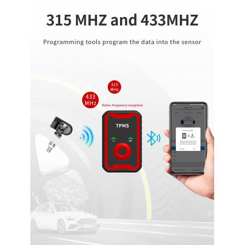 Wireless Bluetooth Sensor Programming Tool CDB009 Directly Operated by Smartphones without any handtools cost 
