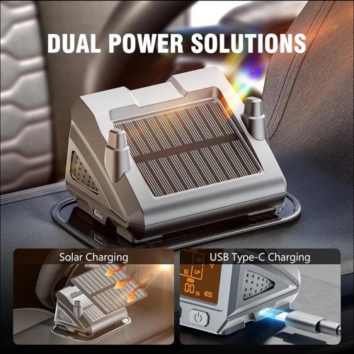 Wireless Solar Power TPMS Tire Pressure Monitoring System RV Truck TPMS with 6 Sensors