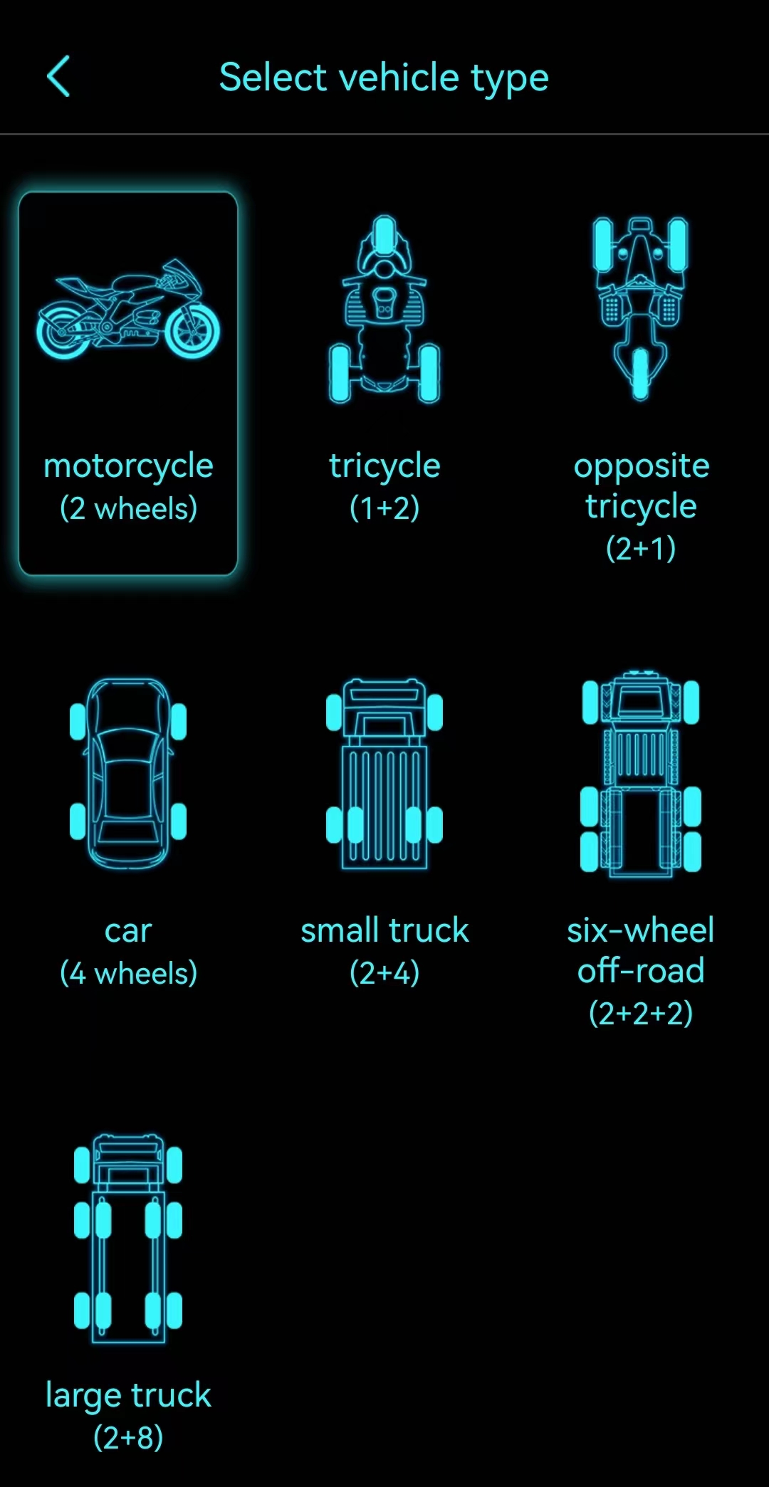 TPMS Vehicle Applications